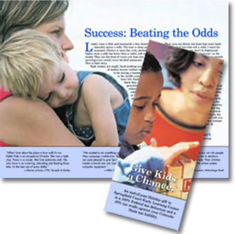 Springfield Center fund-raising brochure/mailer